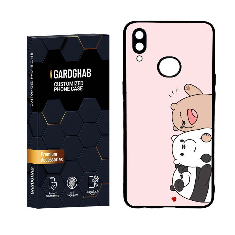 کاور گارد قاب مدل دور ژله ای فانتزی مناسب برای گوشی موبایل سامسونگ Galaxy A10s