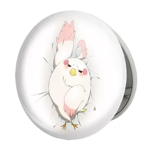 آینه جیبی خندالو طرح درا انیمه فروشگاه تاماکو Tamako Market مدل تاشو کد 22524 