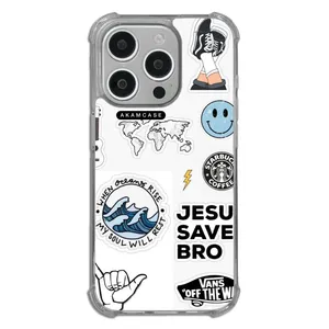 AKAM AMCWTA15PRO-GOOD VIBE1 Cover For Apple iPhone 15 Pro
