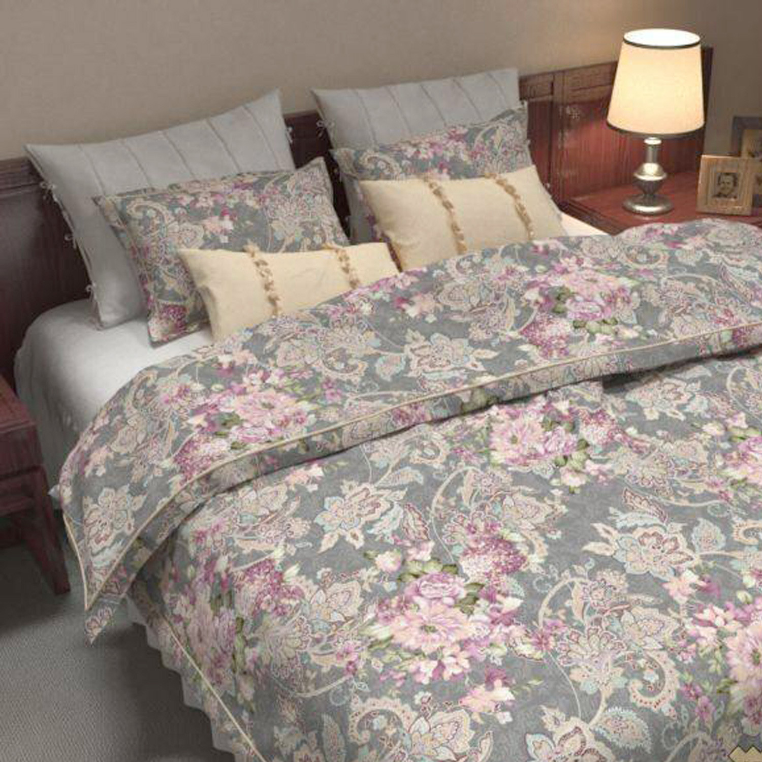 لحاف سندس مدل ماهور کد F334 دونفره سایز 220x190 سانتی متر