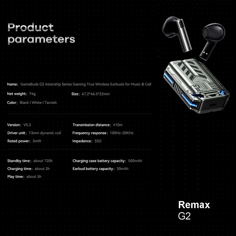 هدفون بلوتوثی ریمکس مدل G2 -  - 17
