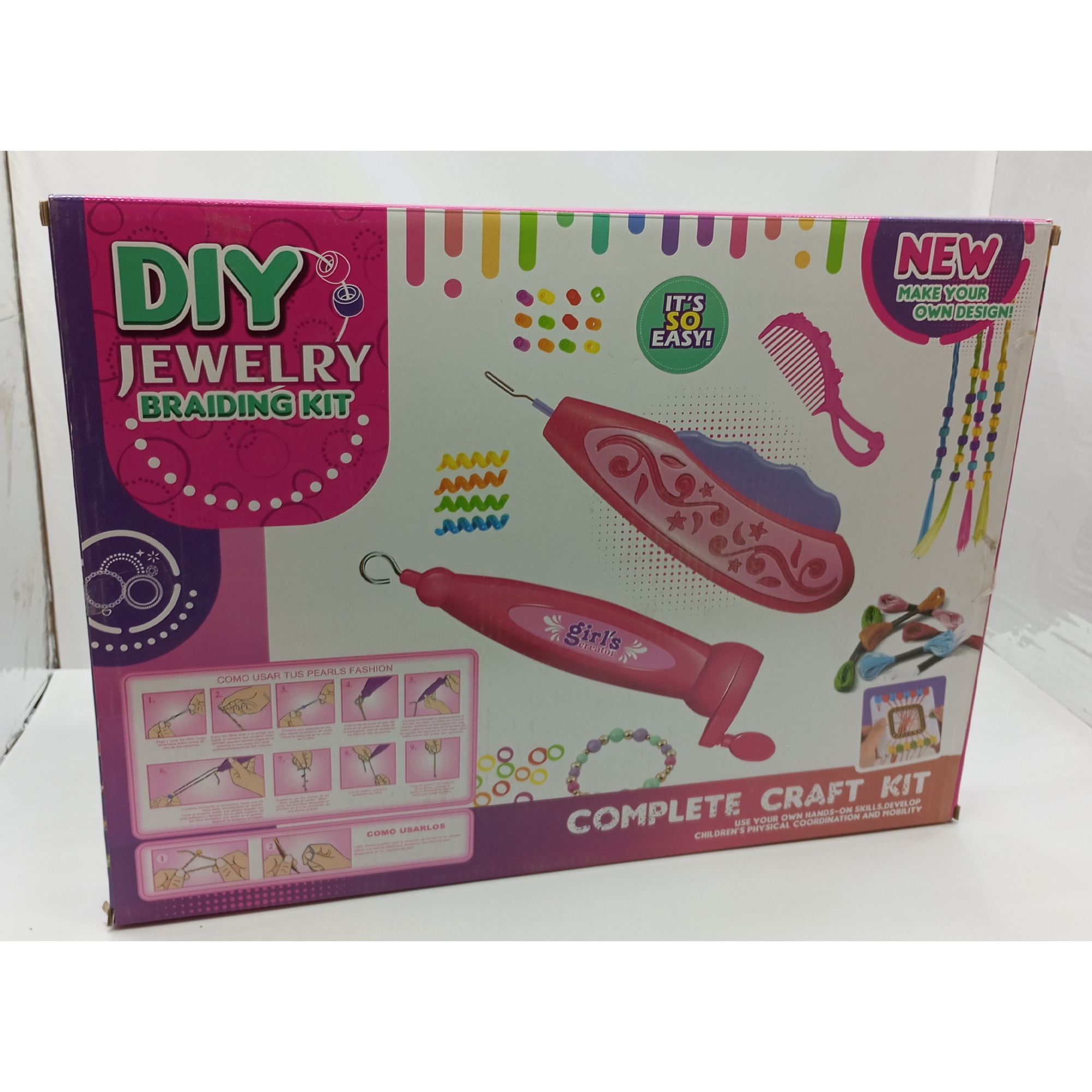 اسباب بازی مدل بافت مو دو کاره کد 998