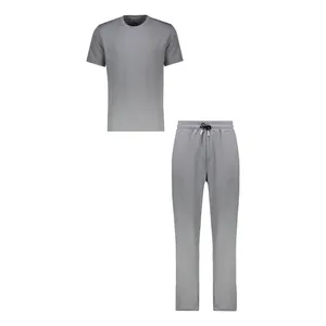 ست تی شرت آستین کوتاه و شلوار راحتی مردانه کد 202402