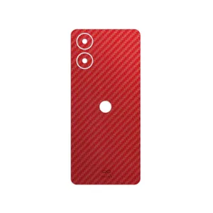 MAHOOT Red-Fiber Cover Sticker for Motorola Moto G04