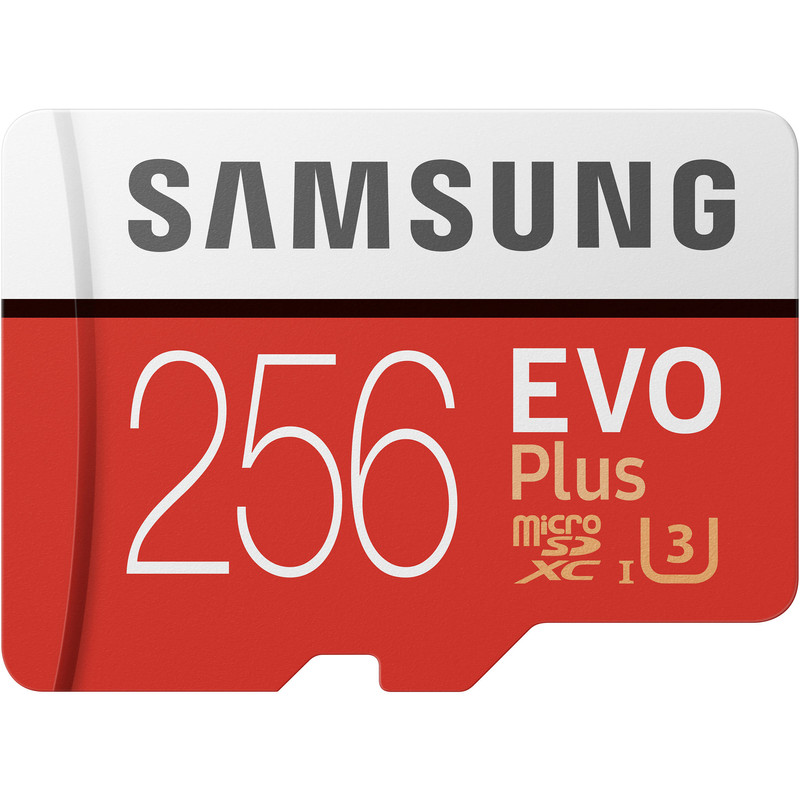 کارت حافظه microSDXC سامسونگ مدل Evo Plus کلاس 10 استاندارد UHS-I U3 سرعت 100MBps ظرفیت 256 گیگابایت