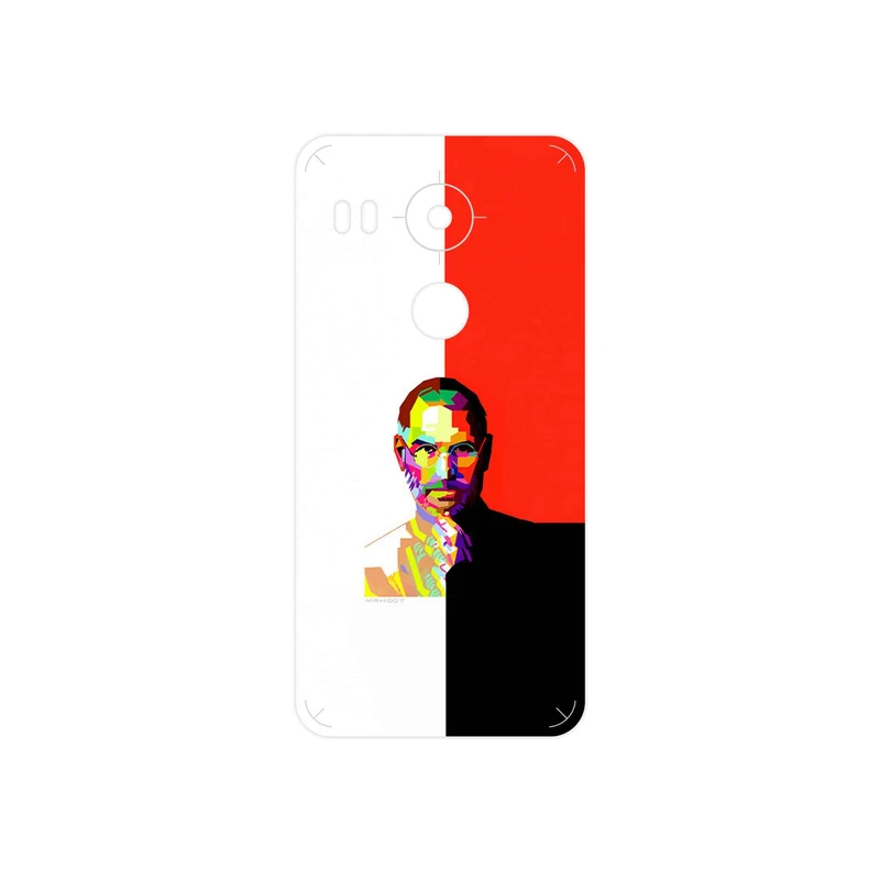 برچسب پوششی ماهوت مدل 1 Collage of Steve Jobs مناسب برای گوشی موبایل گوگل Nexus 5X