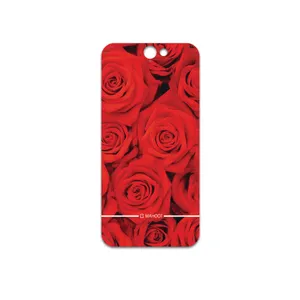 MAHOOT Red-Flower Cover Sticker for HTC One A9