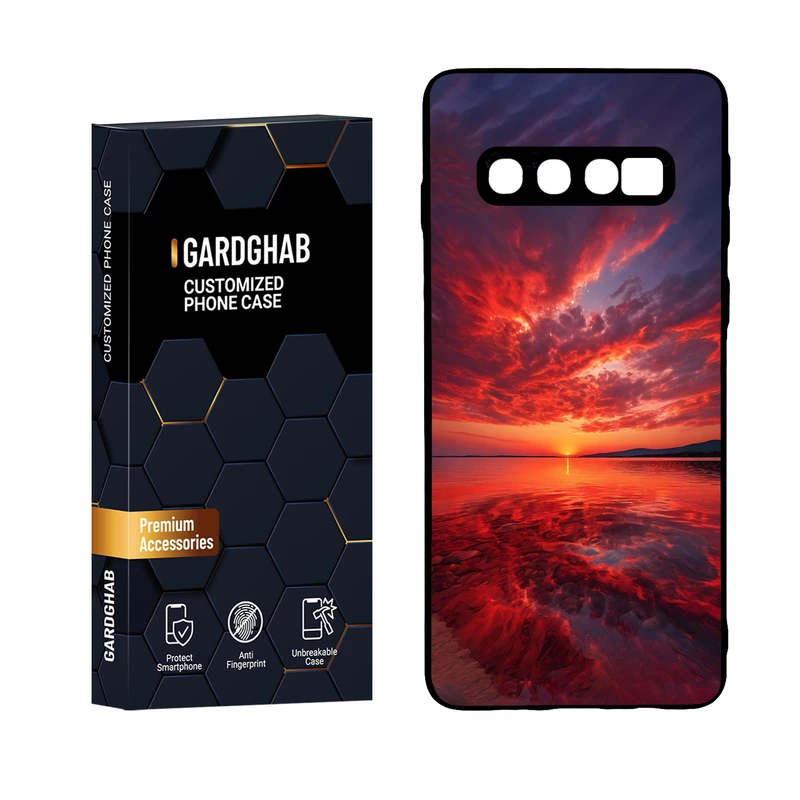 کاور گارد قاب مدل  منظره و طبیعت مناسب برای گوشی موبایل سامسونگ Galaxy S10