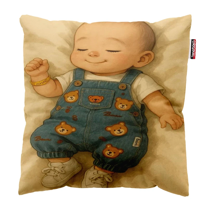 کوسن پاد آفرین مدل نی نی کد 1377سایز 30*30 سانتی متر