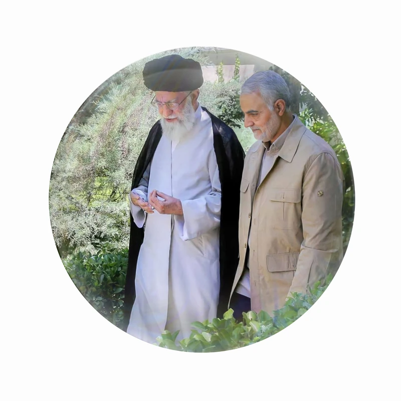 پیکسل عرش مدل رهبری و سردار سلیمانی کد Asp1385