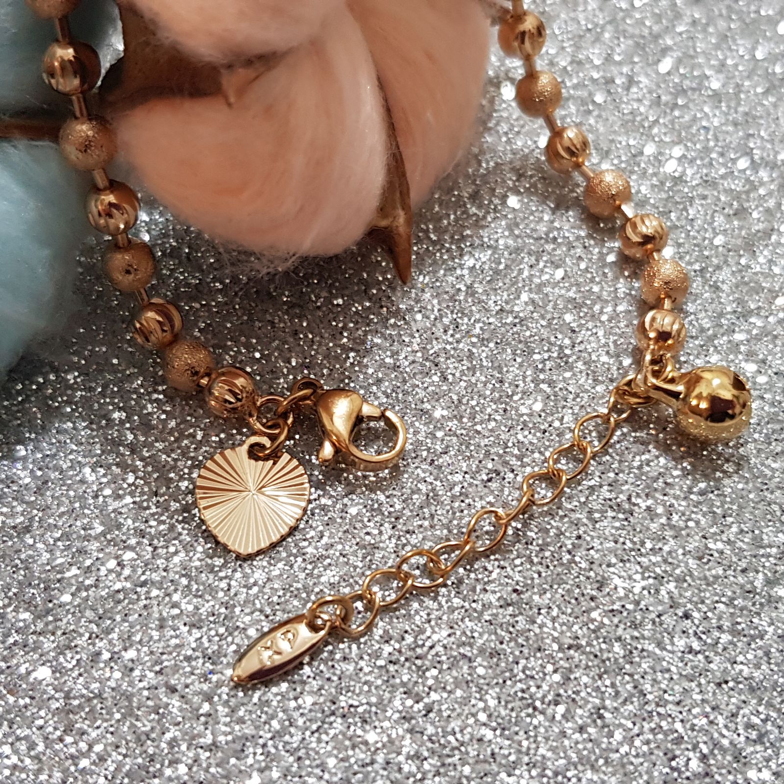 دستبند زنانه ژوپینگ مدل گوی 3512 -  - 5