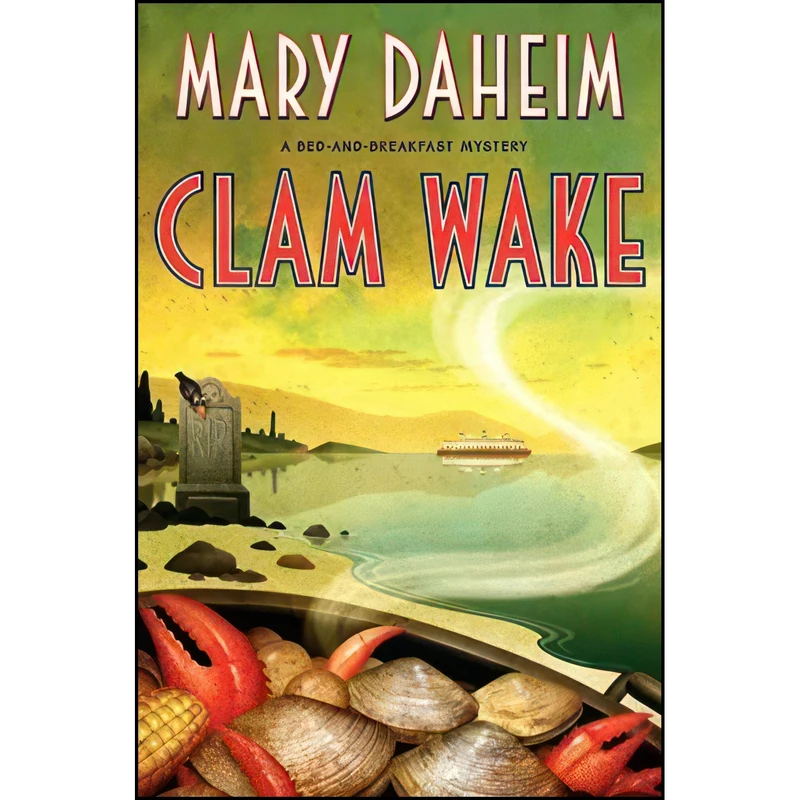 کتاب Clam Wake اثر Mary Daheim انتشارات William Morrow
