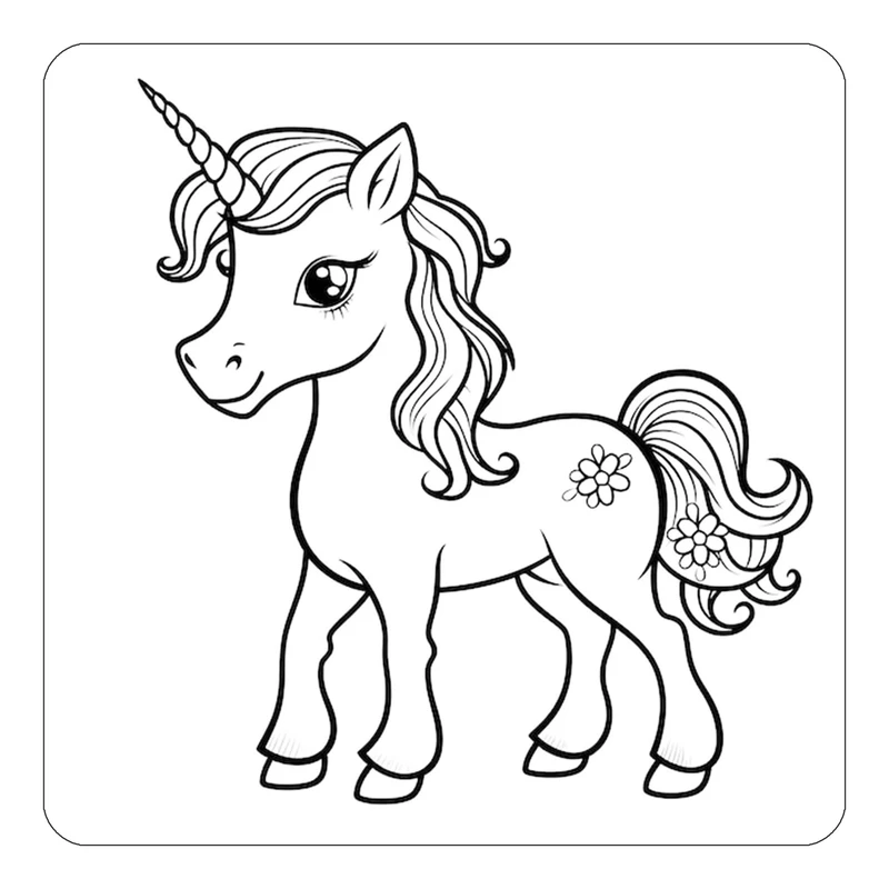 مگنت کاکتی طرح اسب تک شاخ و یونیکورن مدل mp32920