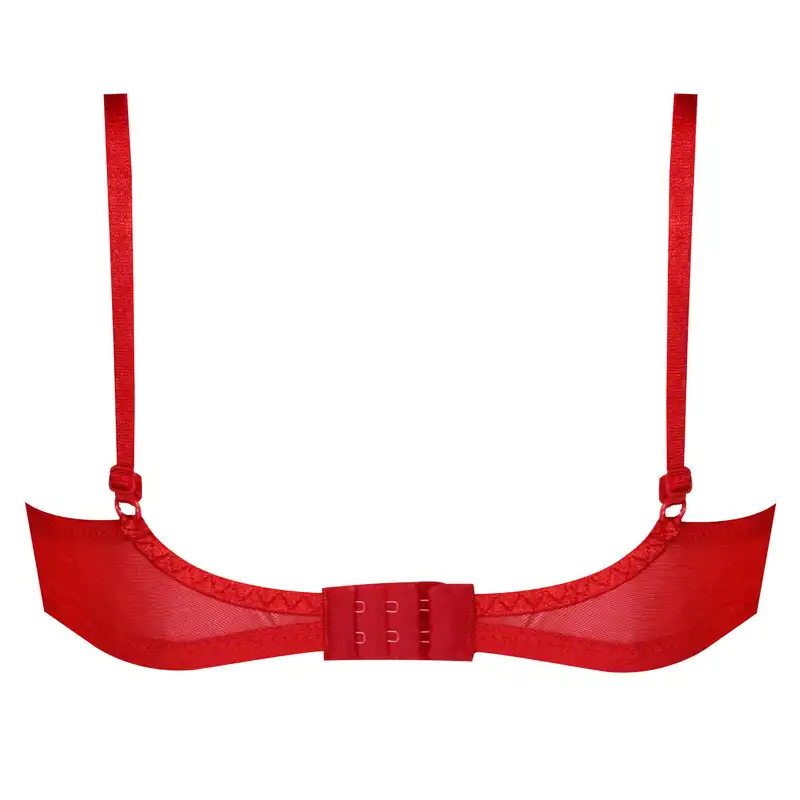 سوتین زنانه کارنا رز مدل فنردار کد 3377 رنگ قرمز