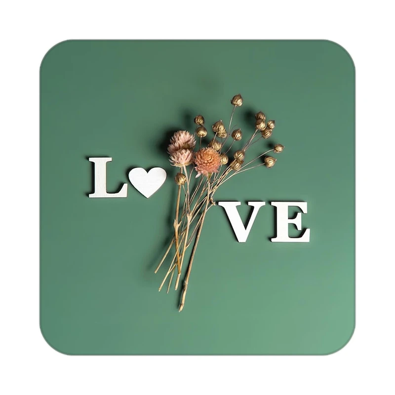 زیر لیوانی کاکتی طرح عاشقانه مدل mp36993