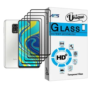 AFS Unique Glass MIX004 Screen Protector For Xiaomi Redmi Note 9S Pack Of 4