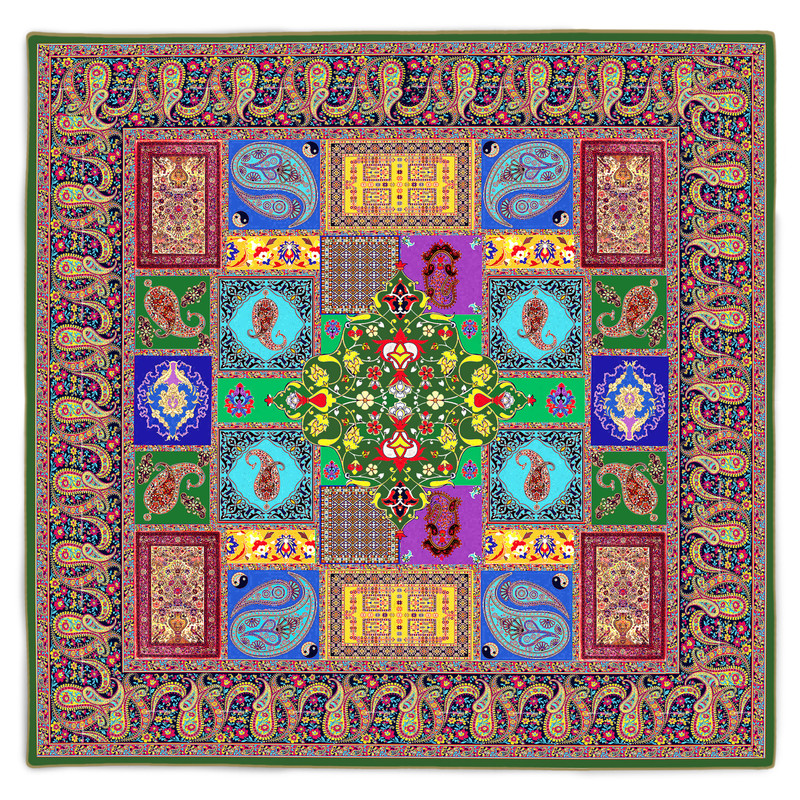 رومیزی طرح ترمه کد9275.4