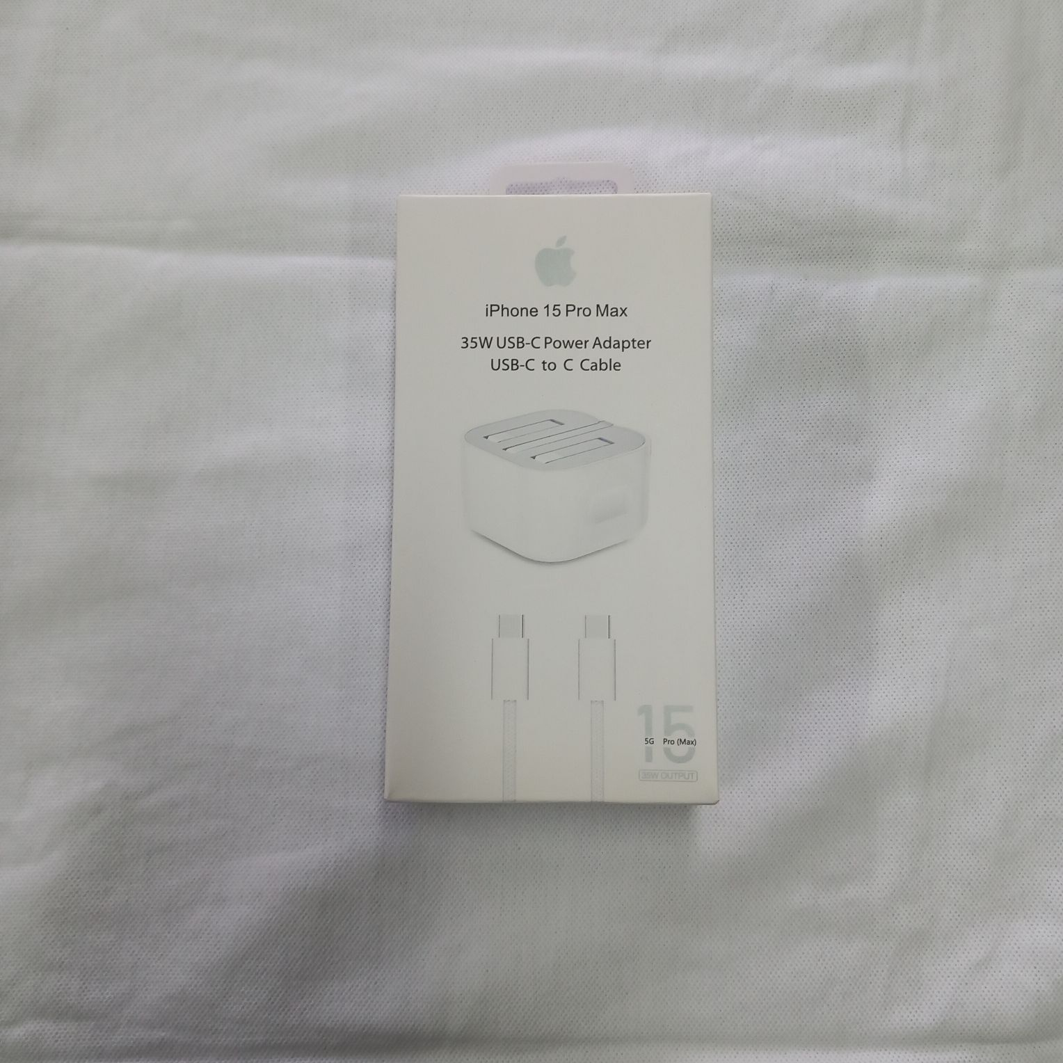 شارژر دیواری 35 وات مدل 15 pro max به همراه کابل USB-C