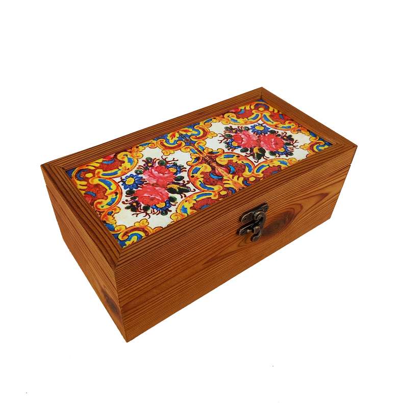جعبه هدیه چوبی مدل ترمو B116