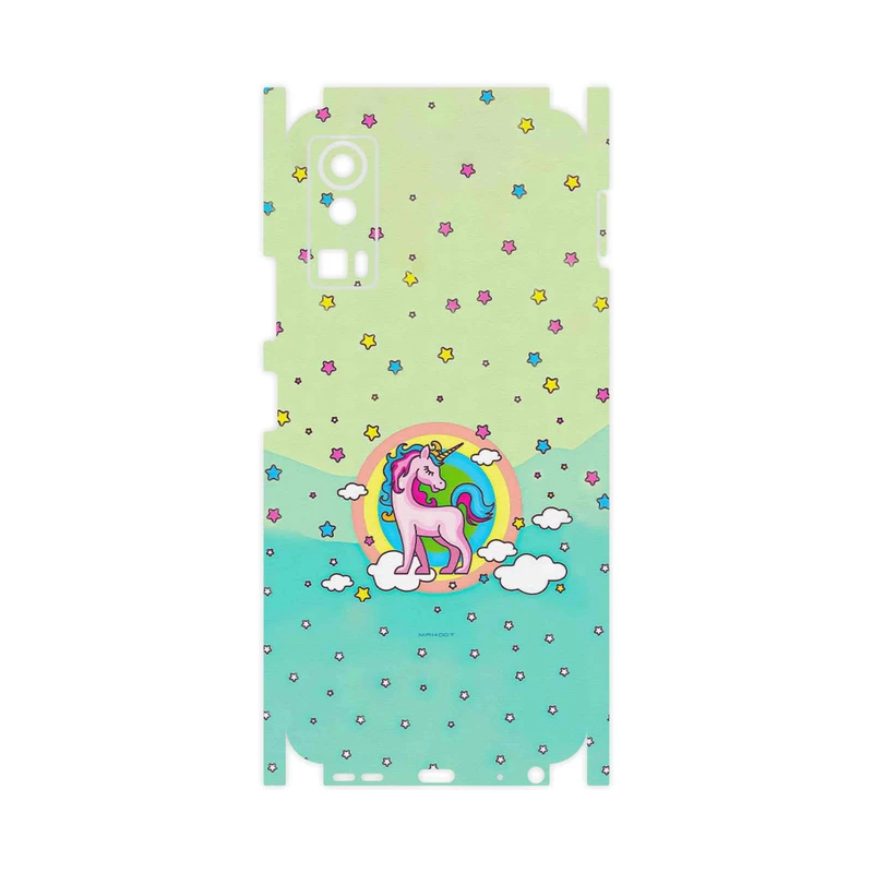 برچسب پوششی ماهوت مدل Rainbow unicorn adventure-FullSkin مناسب برای گوشی موبایل جی پلاس X20