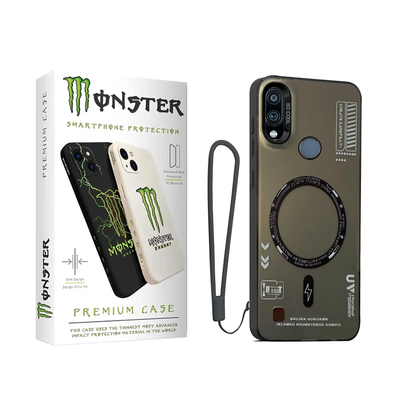 کاور مانستر مدل SoCool Strap مناسب برای گوشی موبایل شیائومی Redmi Note 7 / Xiaomi Redmi Note 7 Pro همراه با بند آویز