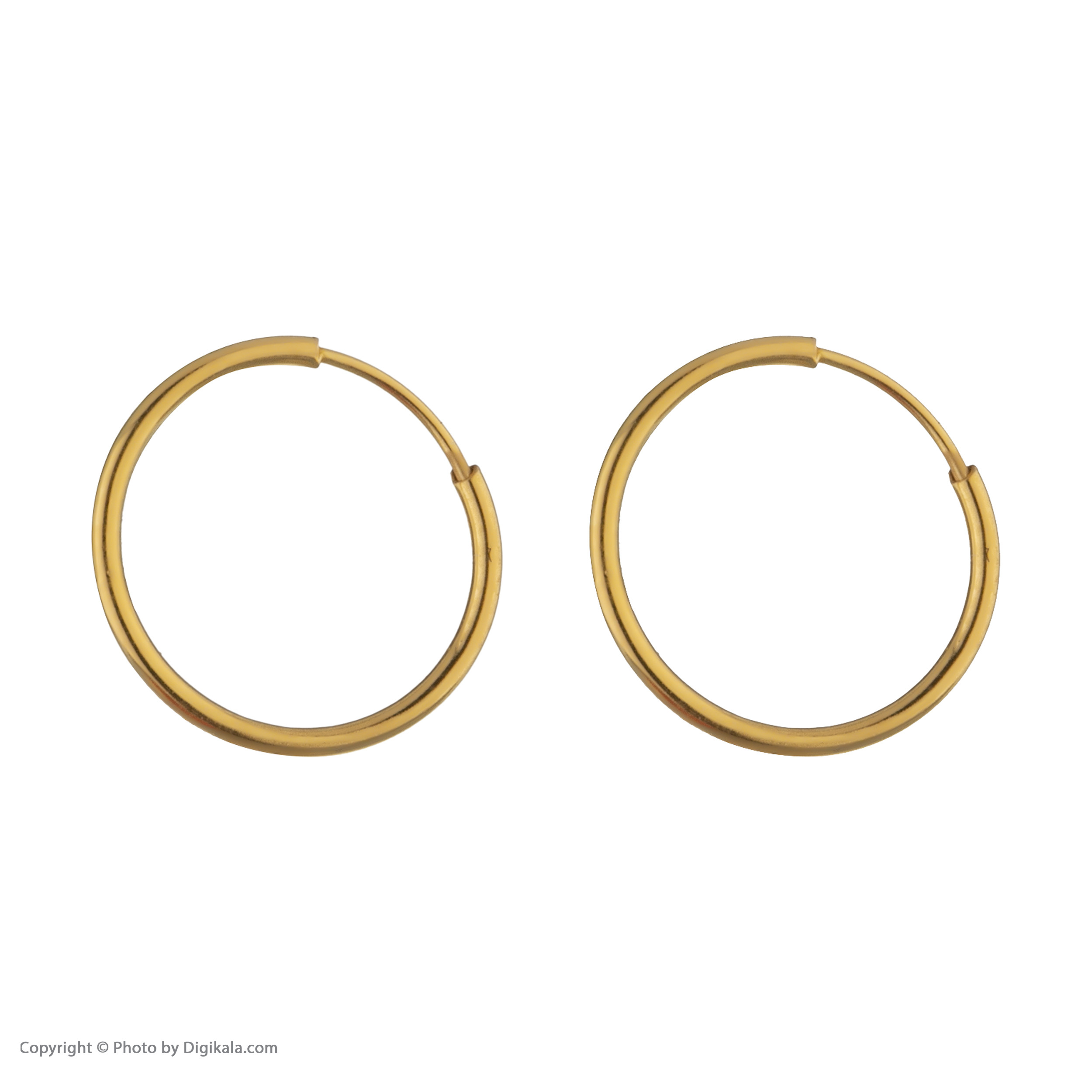 گوشواره طلا 18 عیار زنانه پرسته مدل WE562