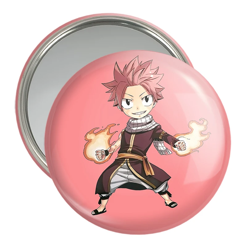 آینه جیبی خندالو مدل ناتسو انیمه فری تیل Fairy Tail  کد 16491