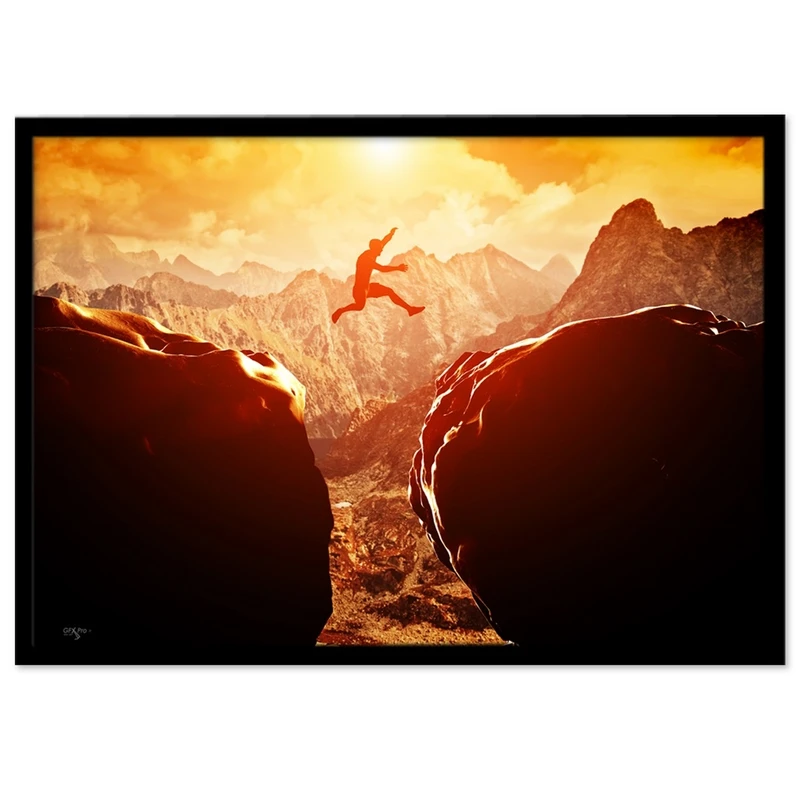 تابلو نوری بکلیت طرح پارکور و انگیزشی موفقیت مدل B-S880