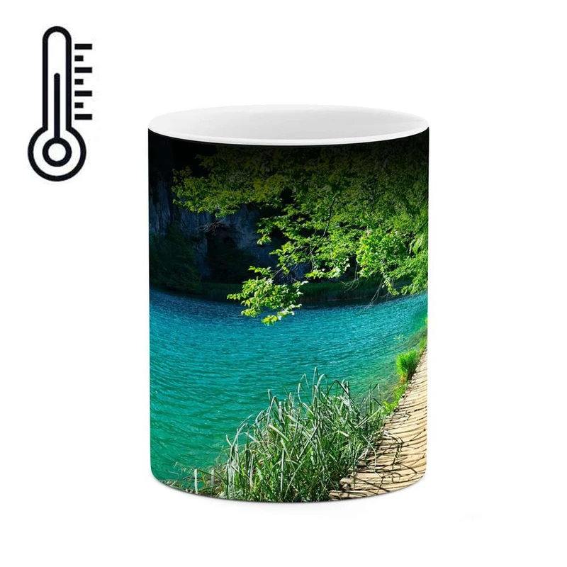 ماگ حرارتی کاکتی مدل منظره کد mgh13234