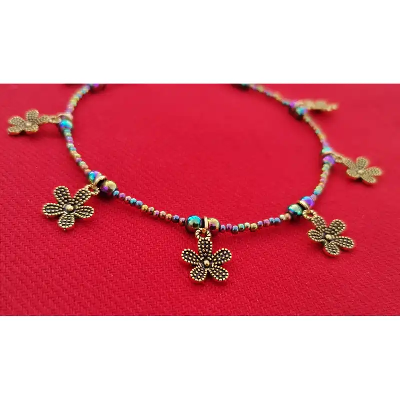 پابند زنانه مدل گل