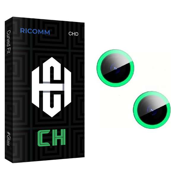 محافظ لنز دوربین ریکام مدل CH GlassBLACKLIGHT مناسب برای گوشی موبایل اپل iPhone 13 Mini