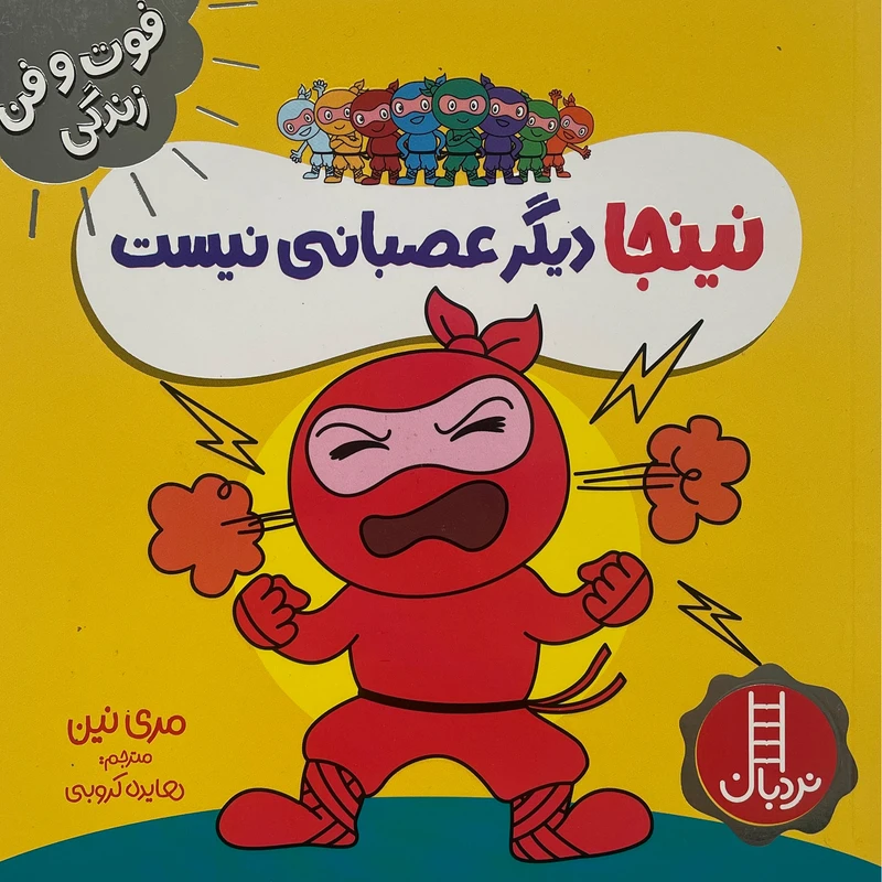 کتاب نينجا ديگر عصبانی نيست-فوت وفن زندگی اثر مری نين انتشارات فنی ايران