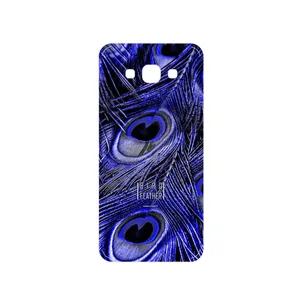 MAHOOT Purple Feather Cover Sticker for Samsung Galaxy A8