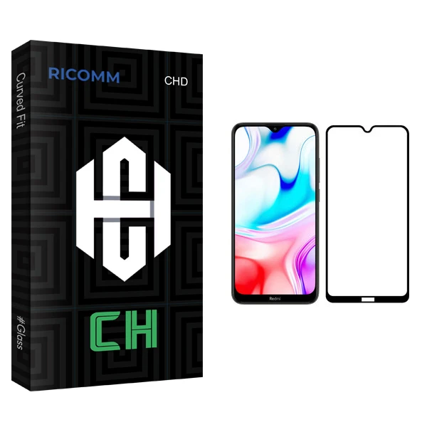 محافظ صفحه نمایش ریکام مدل CH glass مناسب برای گوشی موبایل شیائومی Redmi 8A