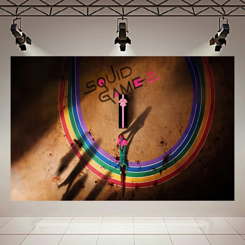 پوستر دیواری طرح سریال مدل squid game 2 کد AR305056