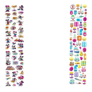 استیکر کودک طرح لوازم پزشکی و میکی موس کد Aru111 مجموعه 2 عددی 