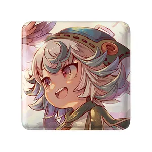 مگنت خندالو طرح میدوری انیمه ساخته شده در پرتگاه Made in Abyss  مدل مربعی کد 22099
