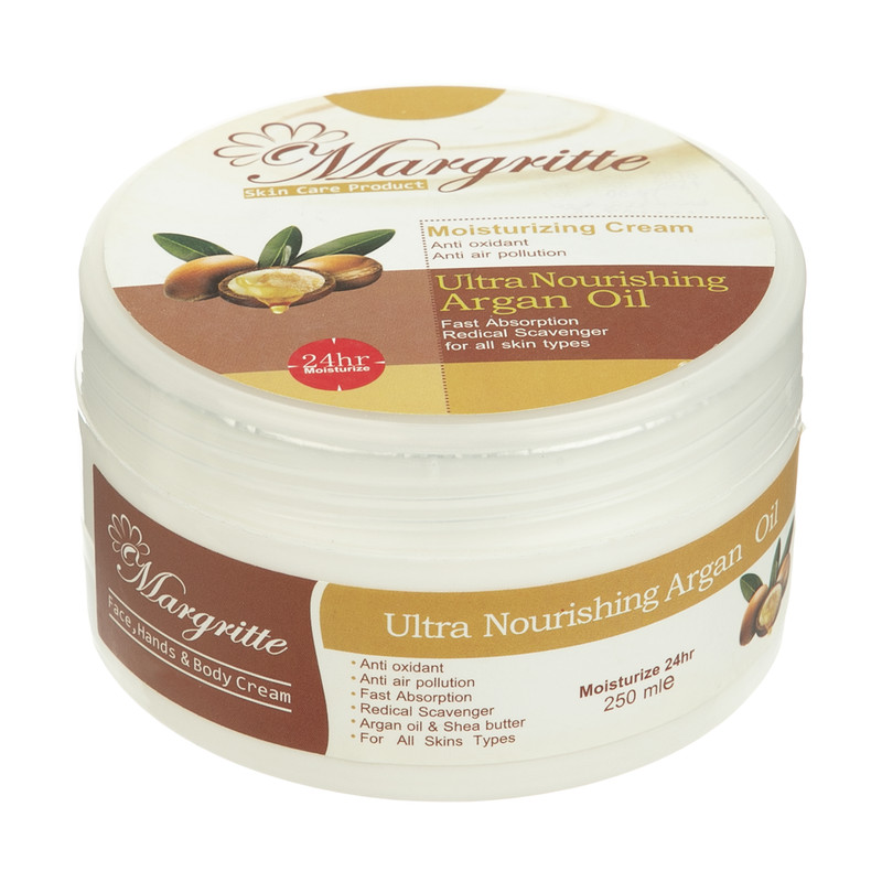 کرم مرطوب کننده مارگریت مدل Nltra Nourishing Argan Oil حجم 250 میلی لیتر