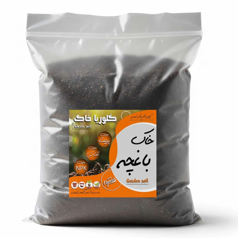 خاک باغچه گلوریا خاک مدل 4LTR وزن 2 کیلوگرم