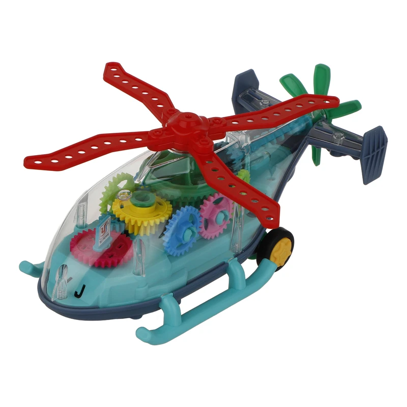 بازی آموزشی مدل هلی کوپتر چرخ دنده ای کد YJ388-66