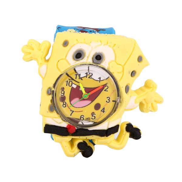 ساعت مچی عقربه ای پسرانه مدل باب اسفنجی ساعت مچی عقربه ای پسرانه مدل باب اسفنجی