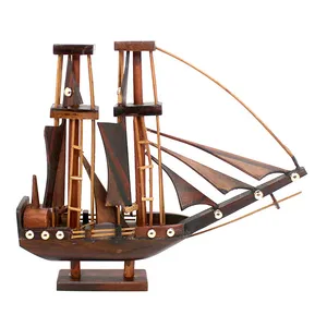 ماکت چوبی مدل کشتی بادبانی 