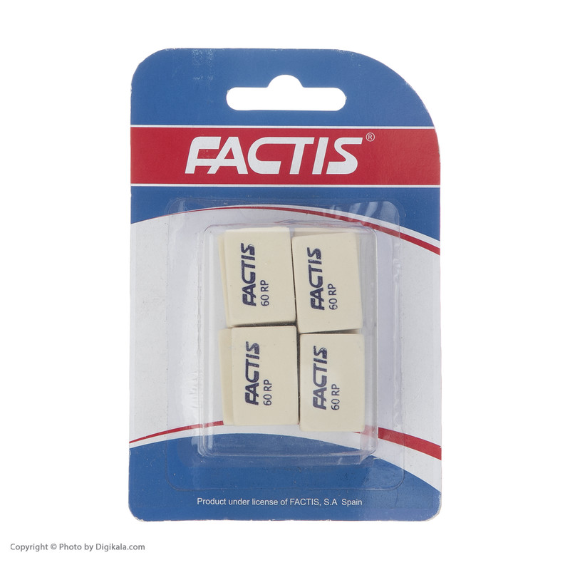 پاک کن فکتیس مدل 60RP بسته 8 عددی