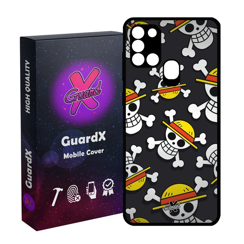 کاور گارد ایکس طرح One Piece Anime مدل Glass10507 مناسب برای گوشی موبایل سامسونگ Galaxy A21s