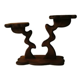 استند گلدان چوبی مدل هیرکان 002