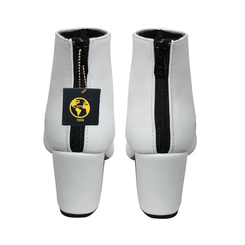 نیم بوت زنانه سیی مدل آنجلینا کد 1846.1