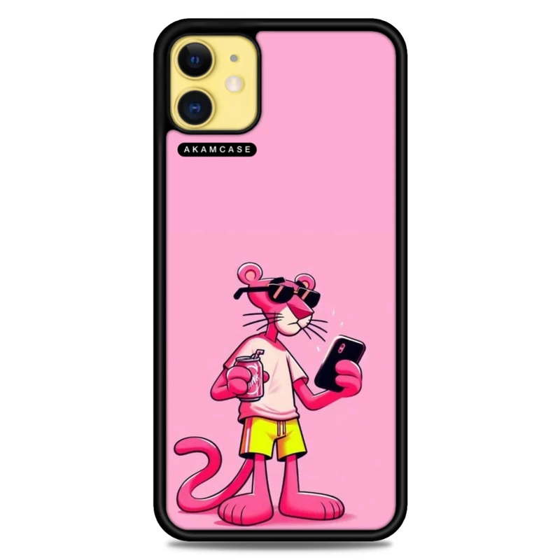 کاور آکام مدل AMC-WA11-PINK PANTHER8 مناسب برای گوشی موبایل اپل iPhone 11