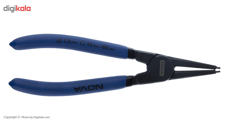 انبر خار جمع کن نووا مدل NTP 8072 سایز 7 اینچ