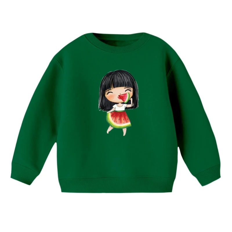 سویشرت بچگانه مدل دخترک یلدایی کد  10