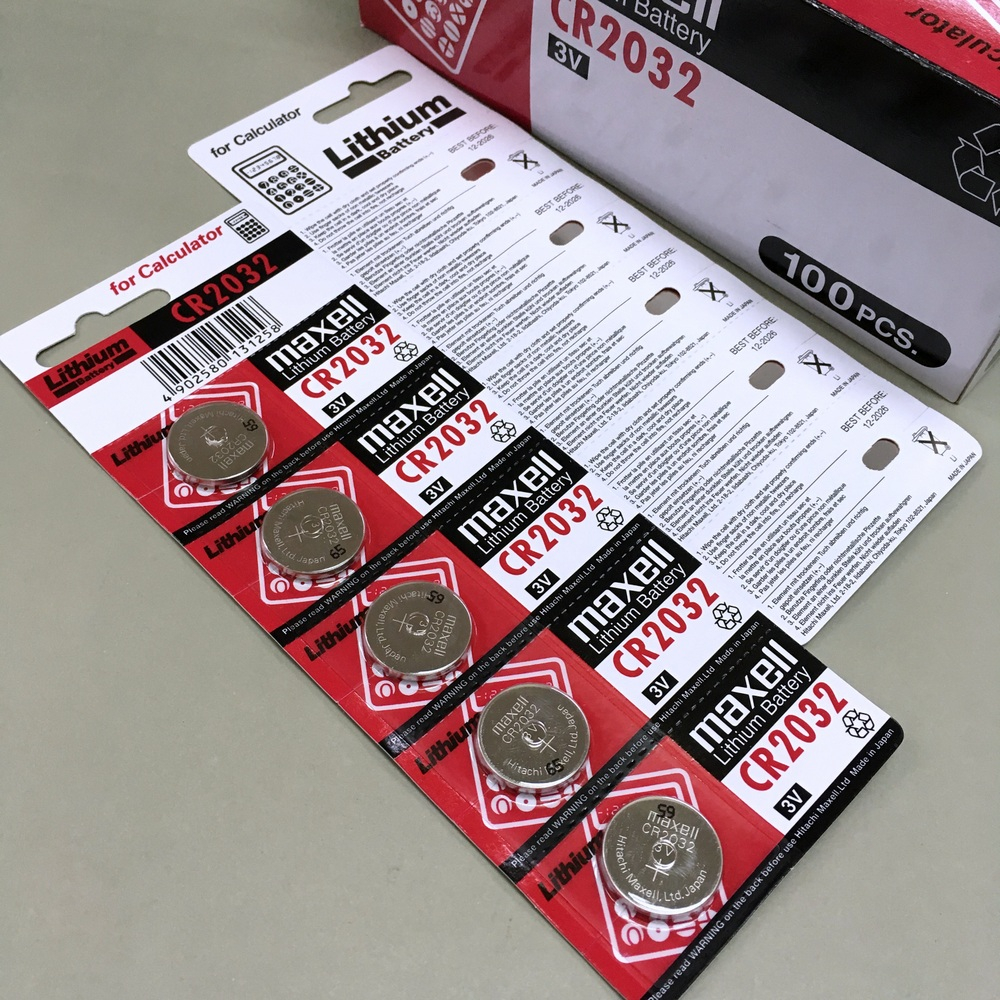 باتری سکه ای مکسل مدل 2032 بسته 50 عددی